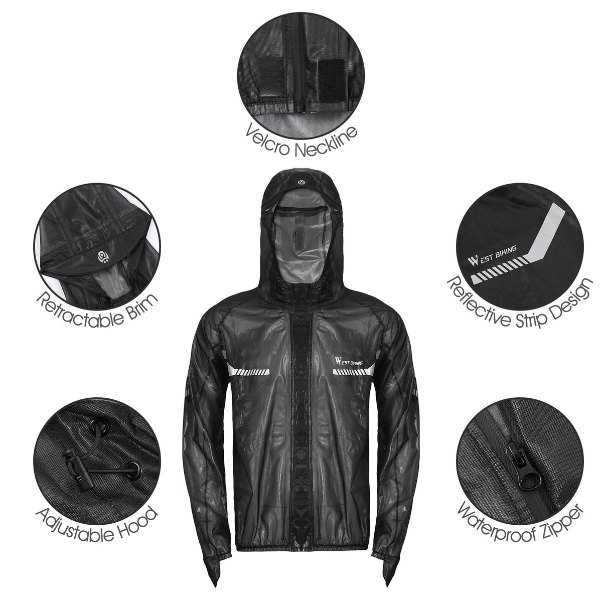 Waterproof Cycling Coat and Pants X25038