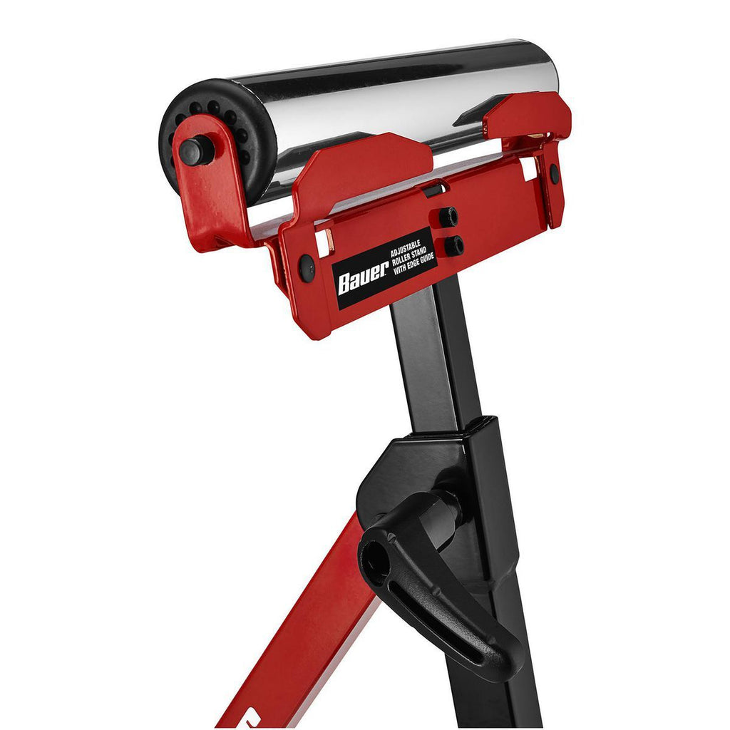 250 lb. Capacity Adjustable Roller Stand with Edge Guide B738636