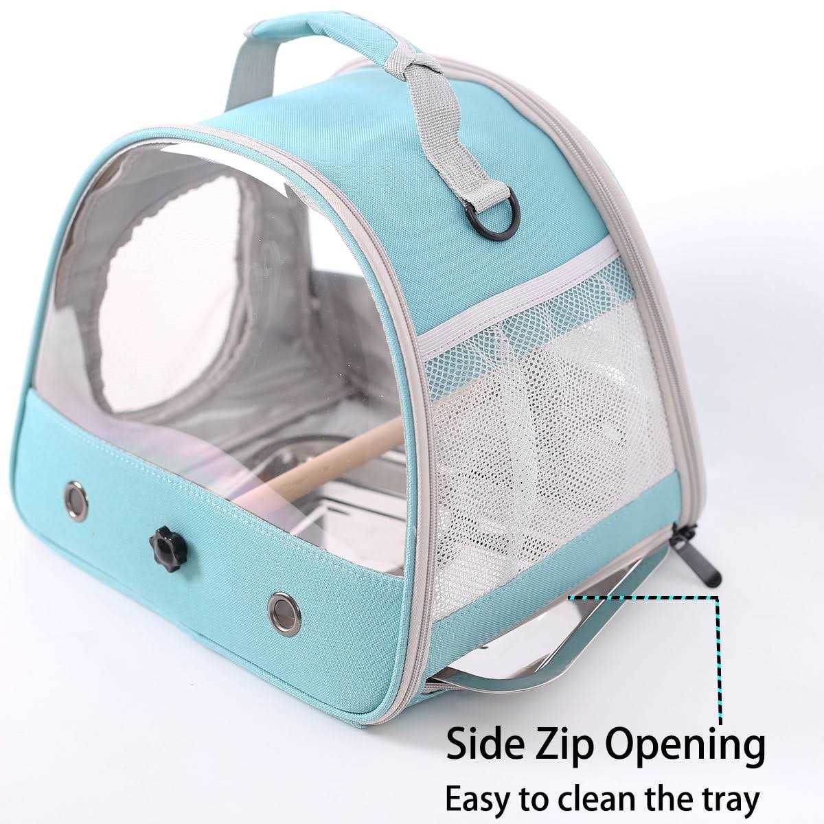Small Bird Cage with Standing Perch and Stainless Steel Tray R295953