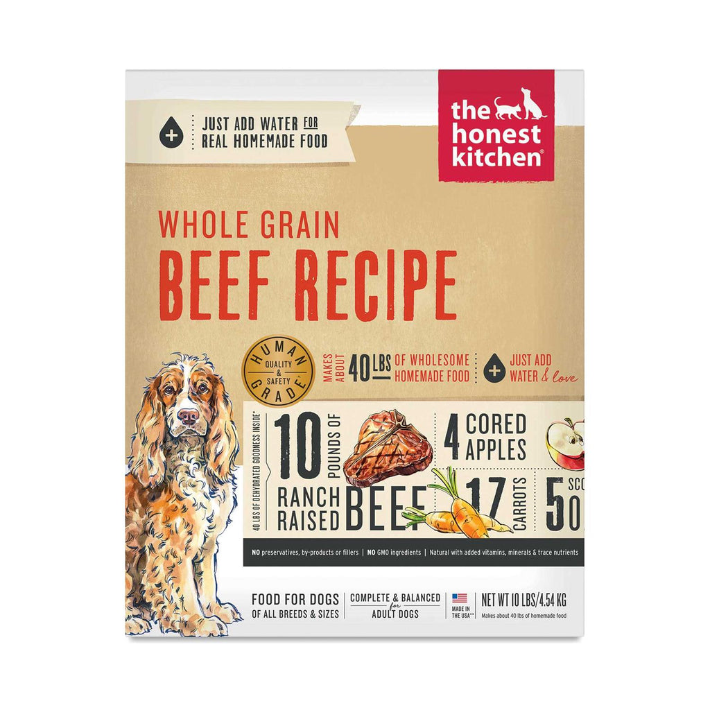 Dehydrated Whole Grain Beef Dog Food W194