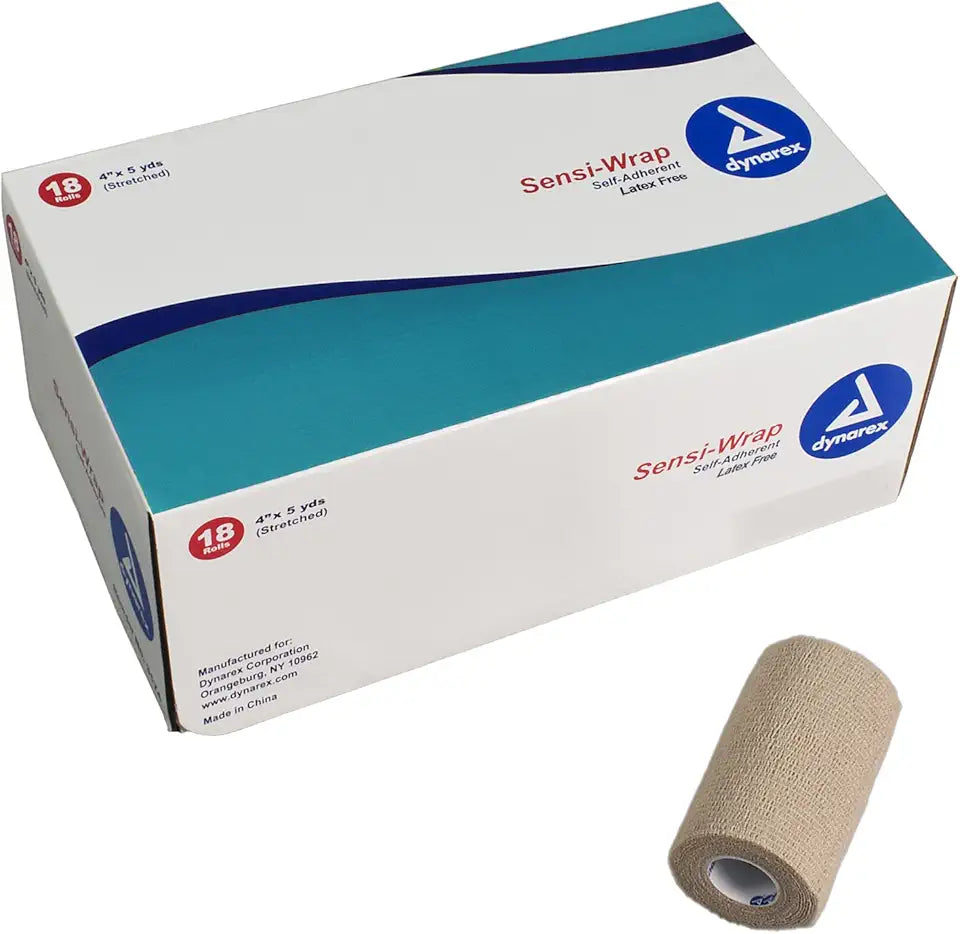 Tan 4 Inches X 5 Yards Latex Free Sensi Wrap Z922456