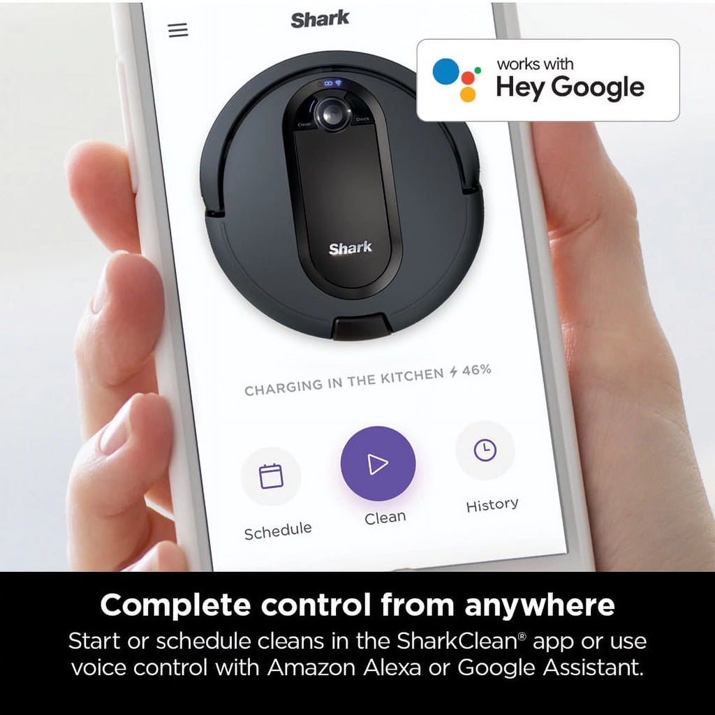 Wi-Fi Connected Robot Vacuum with Self-Empty Base Z852578