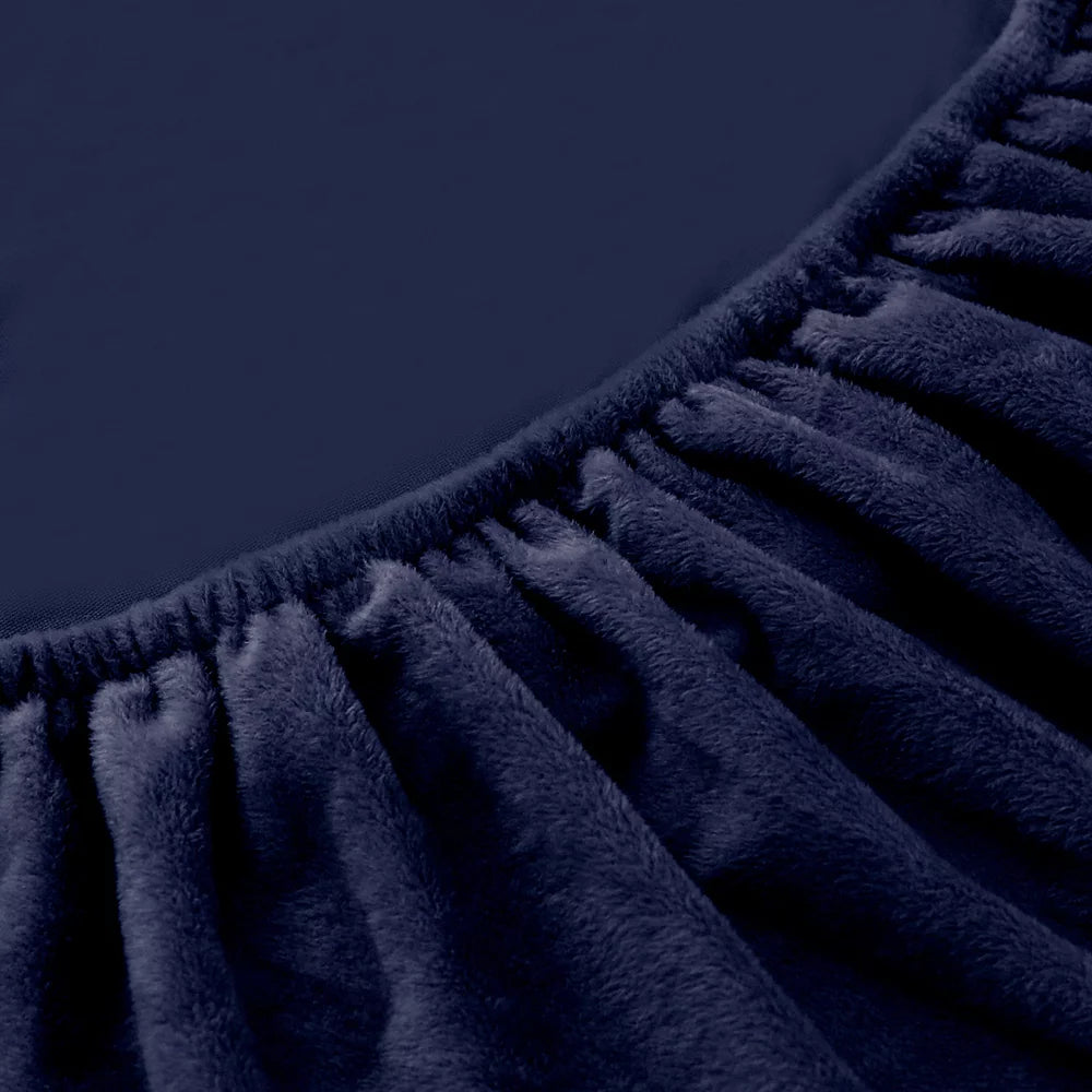 L Shape Velvet Sofa Cover W5291