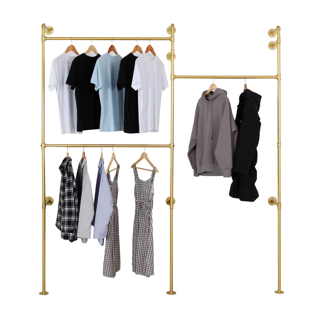 Wall Mounted Heavy Duty Clothing Rack I3788