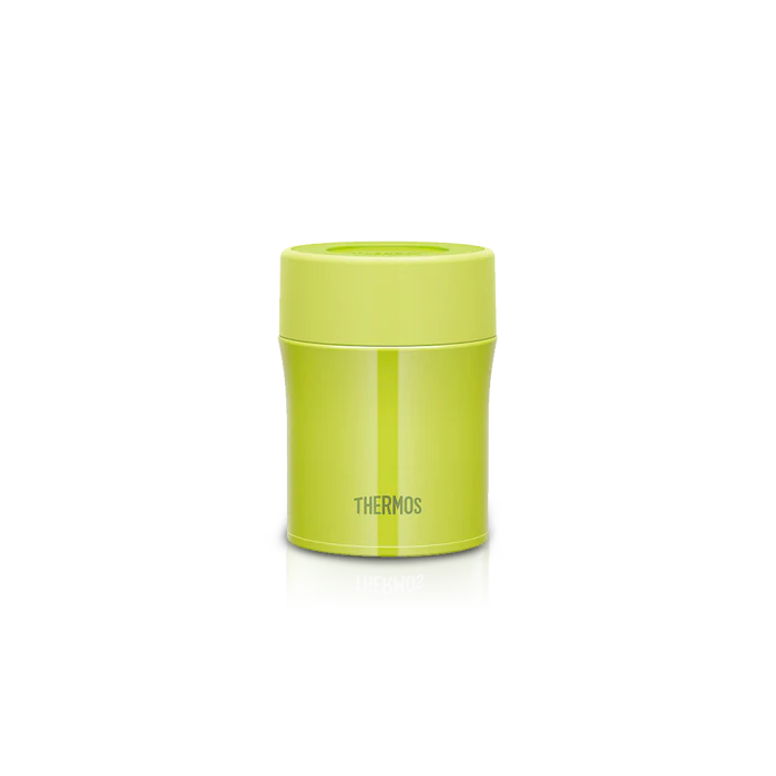 Stainless Steel Vacuum Insulated Food Container 0.5L Green J400