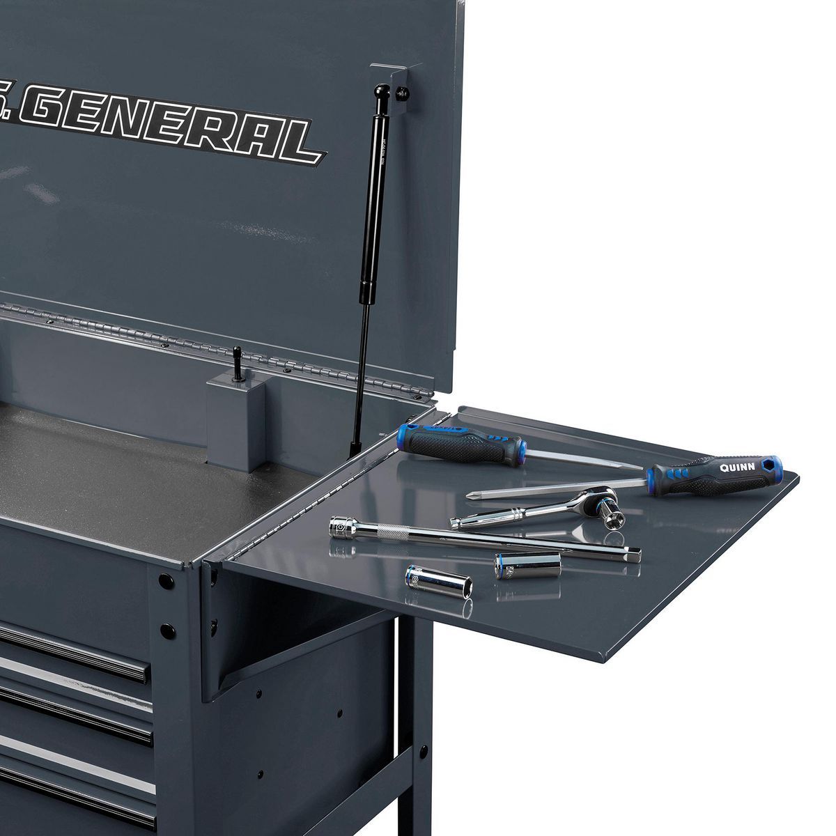 Folding Side Tray for 4-Drawer Tech Cart Z7699