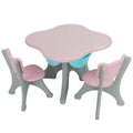 Pink 3 Piece Activity Table and Chair Set R845879