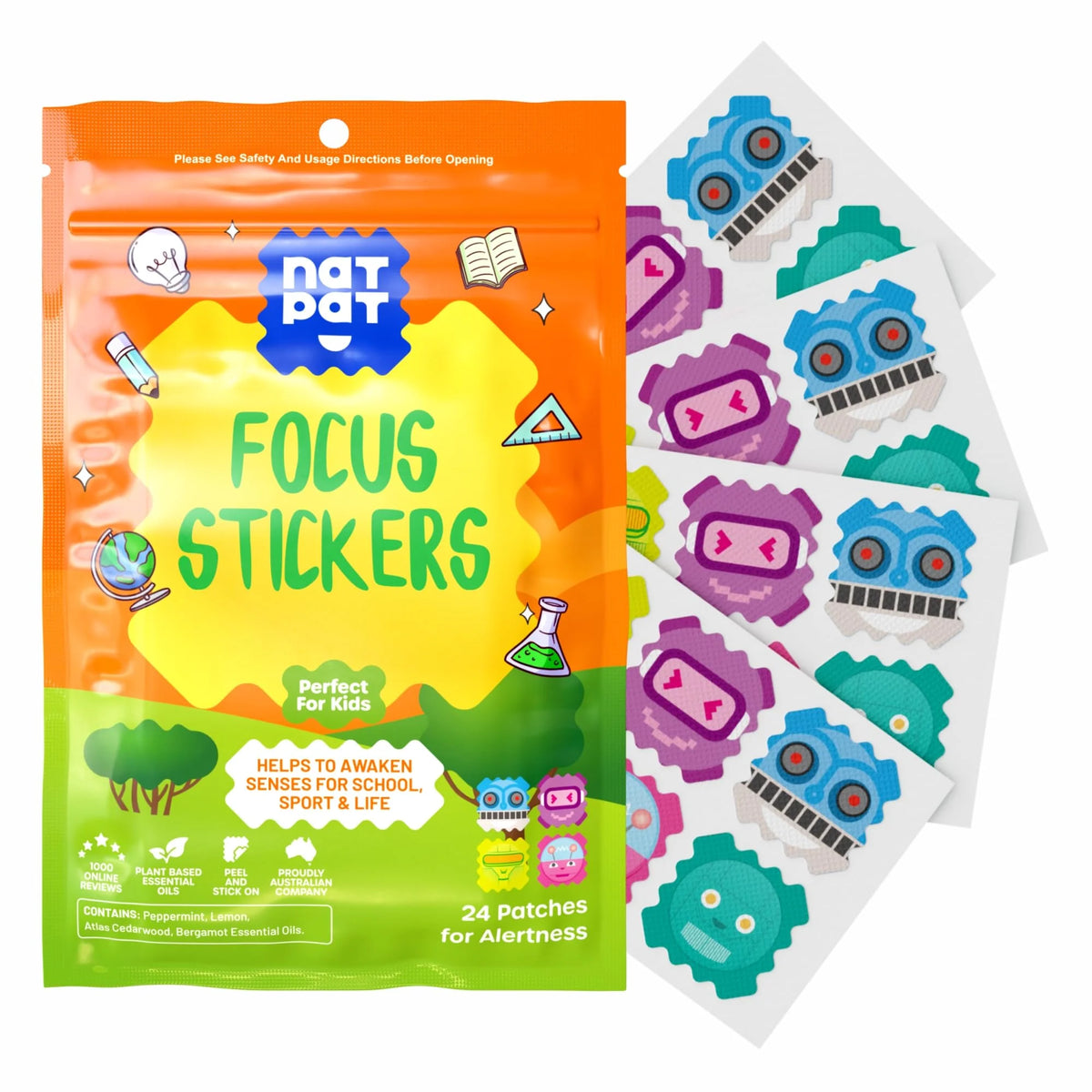 Focus Enhancing Stickers 24 Pack C37185