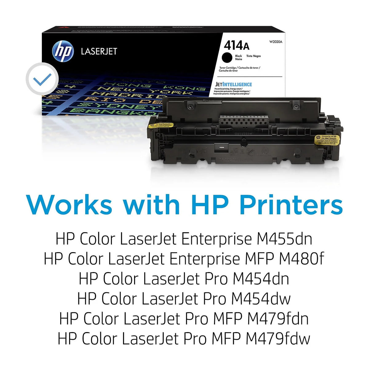 Yellow LaserJet Toner Cartridge Z103