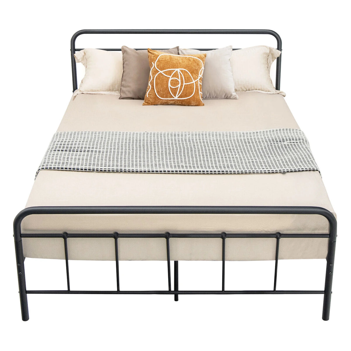 Heavy Duty Metal Platform Bed Frame Y2667