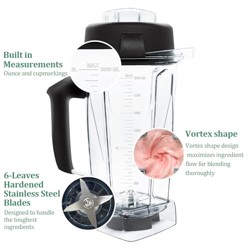 64 oz Clear Blender Pitcher C42649