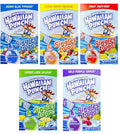 Fruit Juicy Red, Berry Blue Typhoon, Lemon Berry Squeeze, Wild Purple Smash, and Lemon Lime Smash Drink Mix S4254