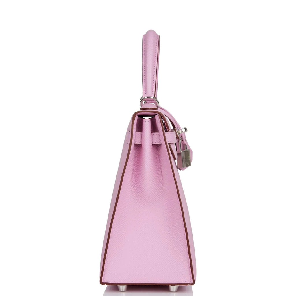 Mauve Sylvestre Epsom Palladium Hardware Handbag P66810