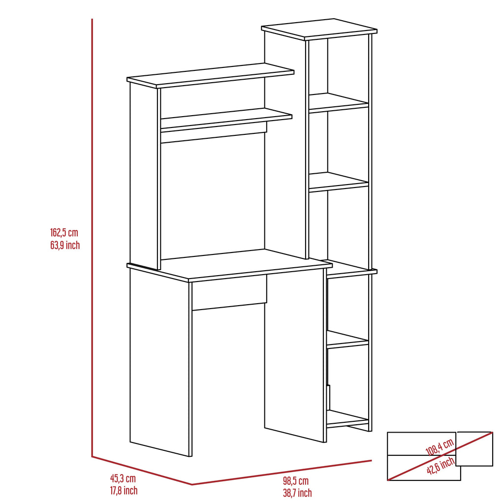 Light Gray Writing Desk H24519