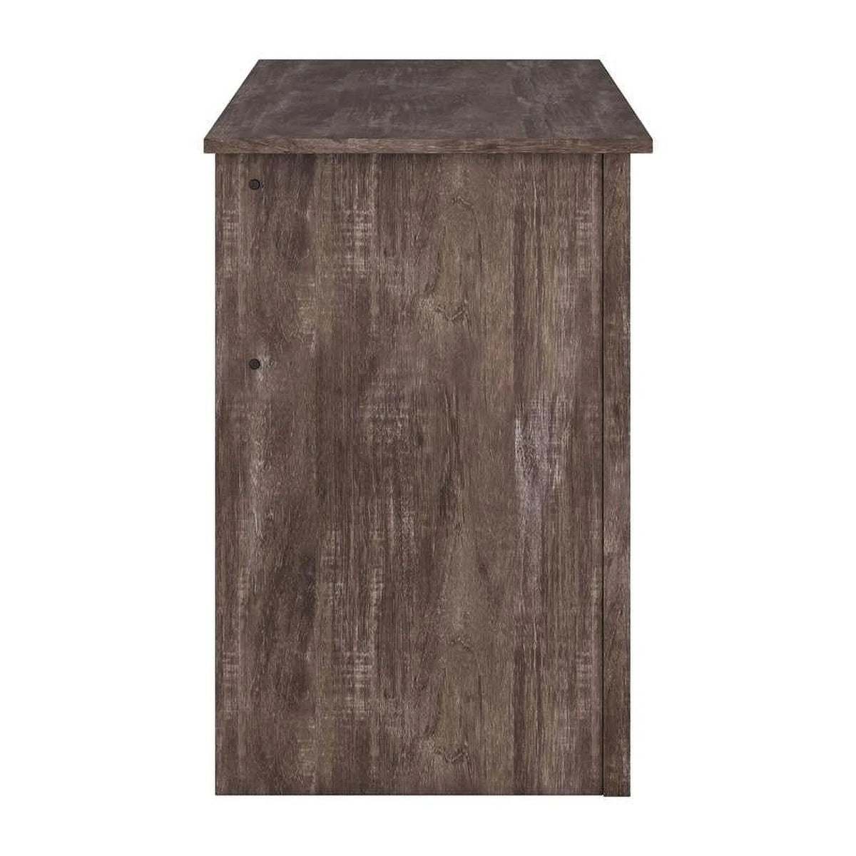 Rustic Brown Two Drawer Desk X28359