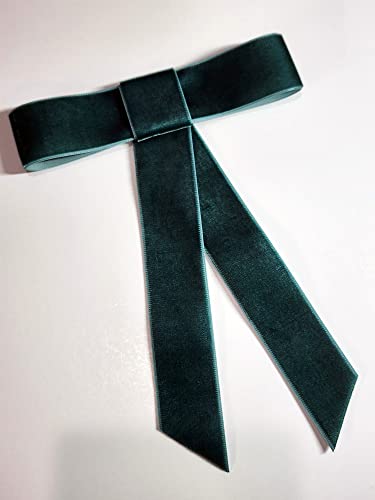 Large Velvet Hair Bow with Alligator Clip W558