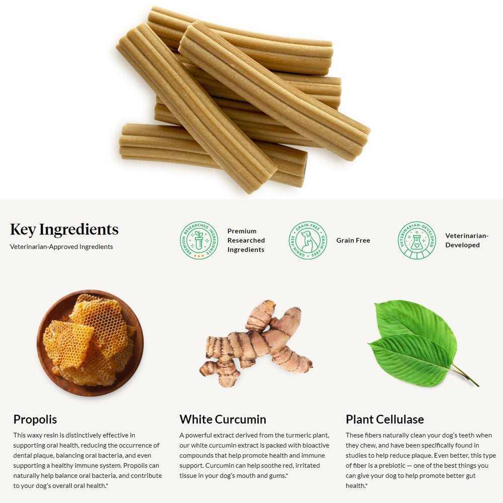 All Natural Dental Chews Sticks for Dogs V527