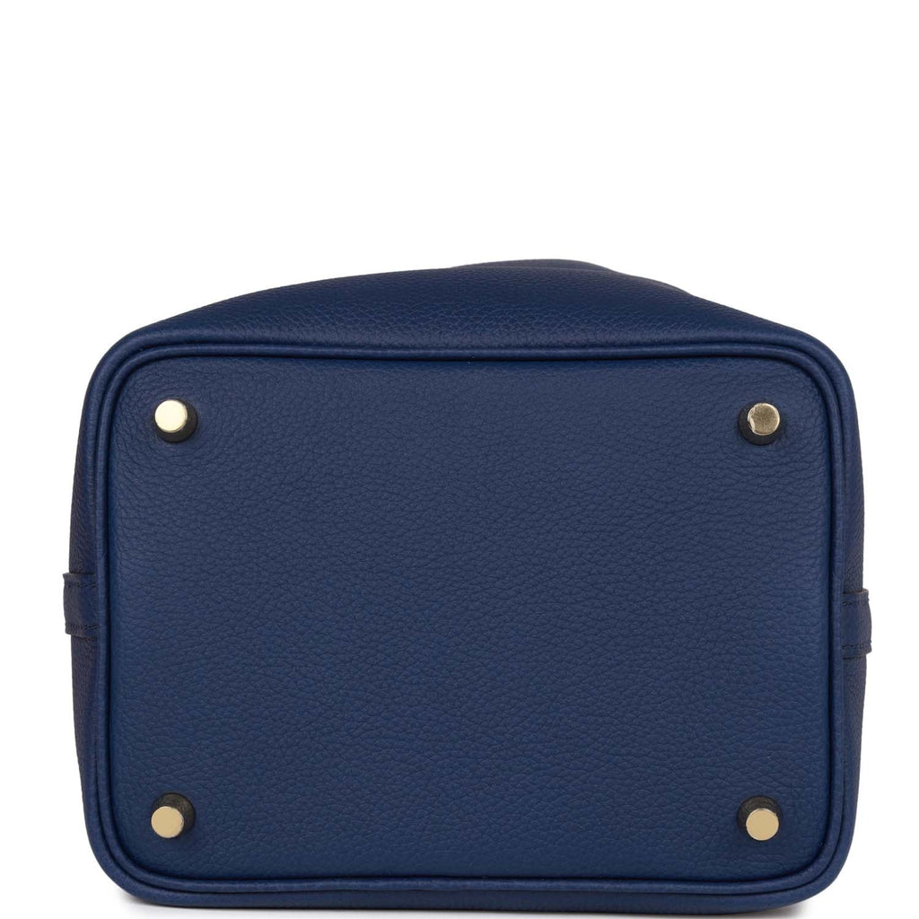 Bleu Saphir Clemence 18 Handbag S795