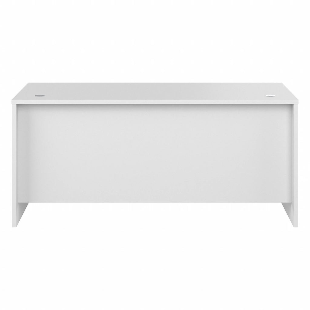 White Engineered Wood Office Desk B480
