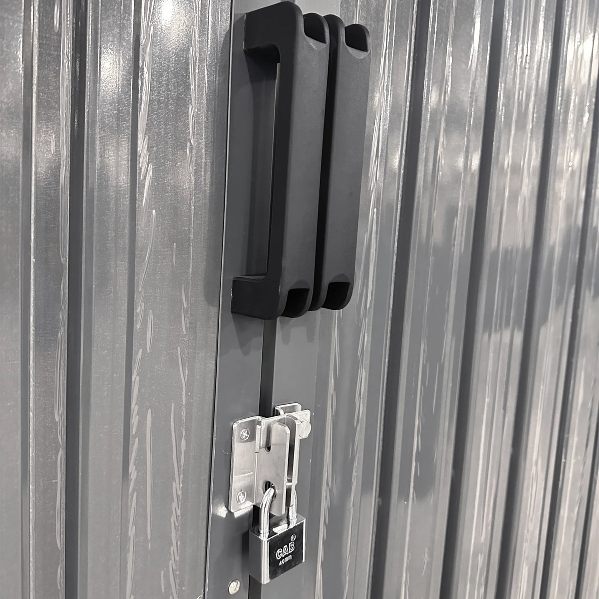 20x13 ft Metal Garage Shed with 2 Doors and 4 Vents F137321
