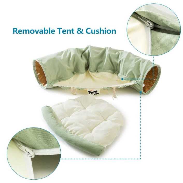 Collapsible Cat Tunnel Bed F132920