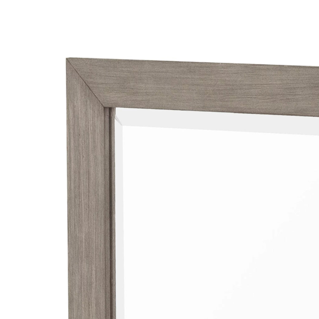 Dresser Mirror in Natural Taupe F369