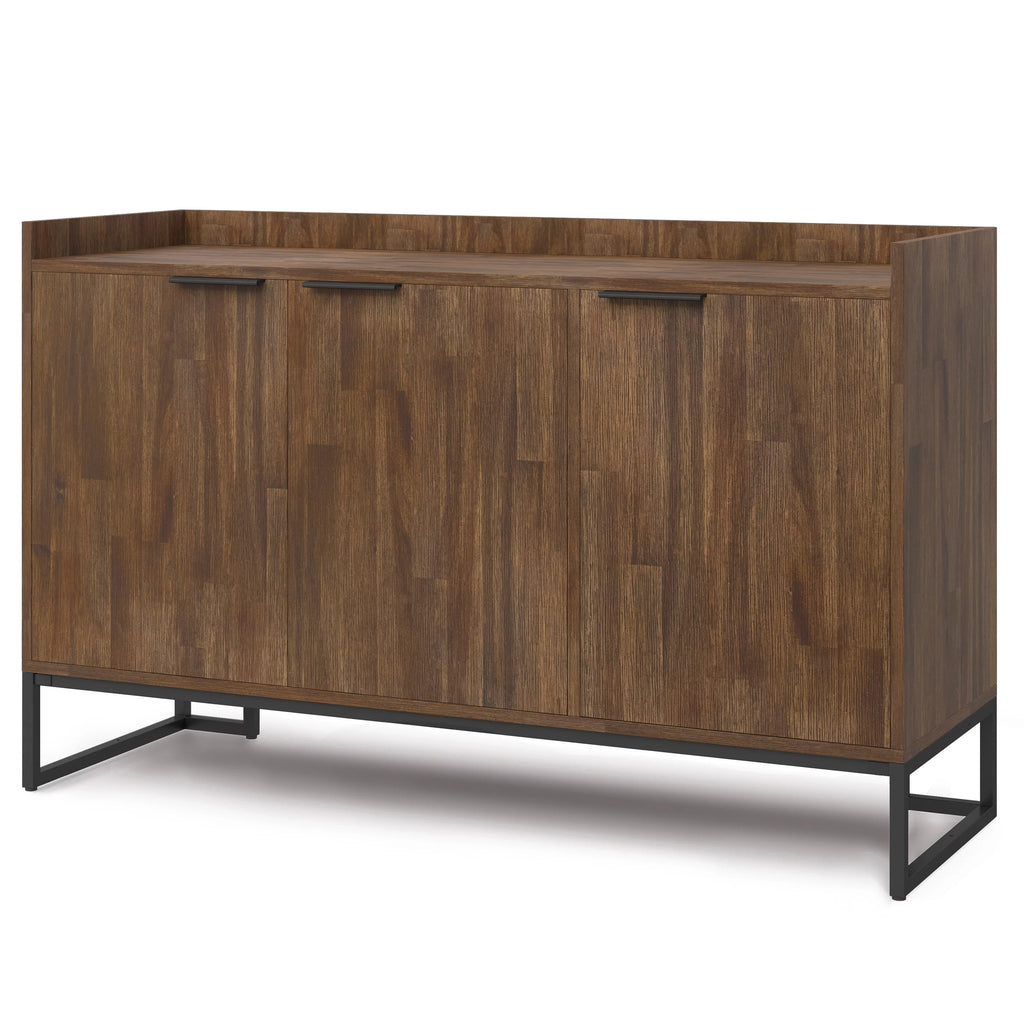 18" Sideboard Buffet in Rustic Natural Aged Brown C371