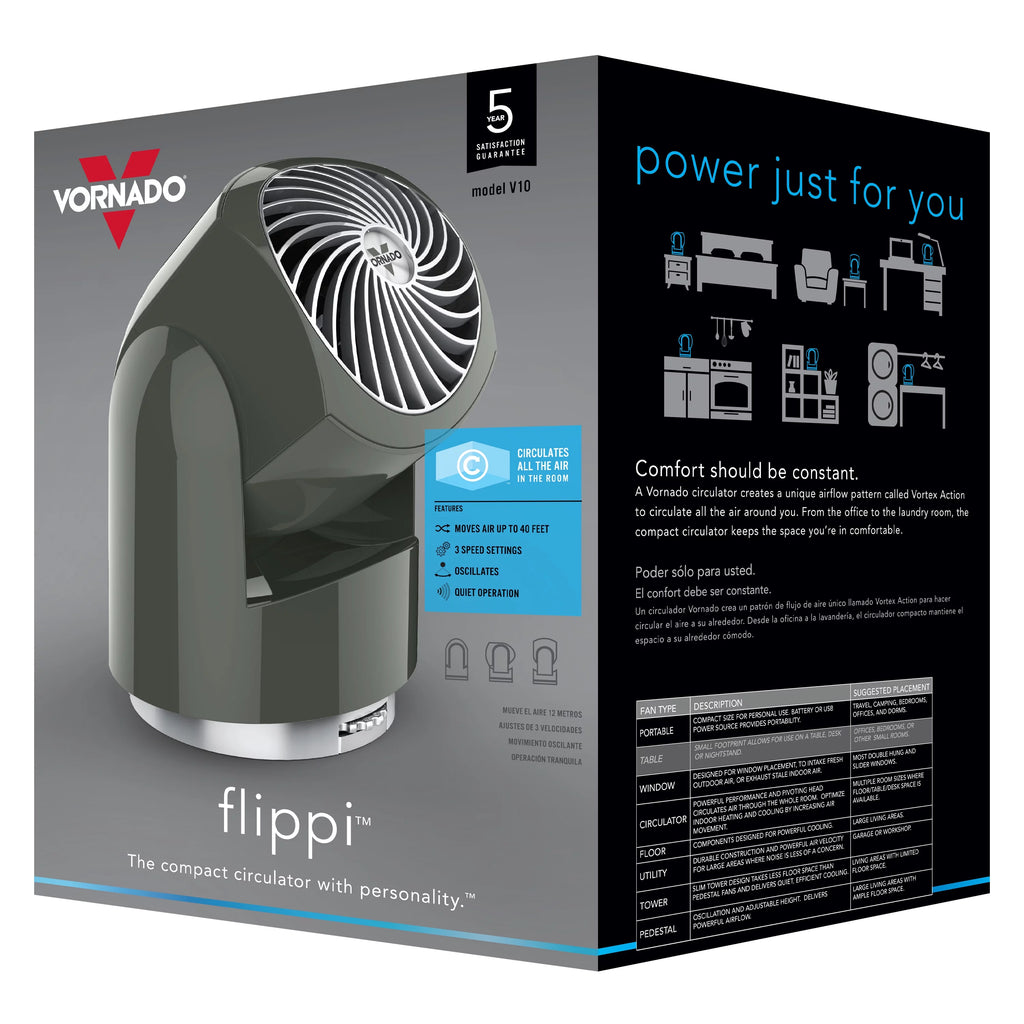 Graphite Gray Oscillating Fan R236