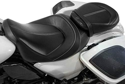 Leather Two Up Seat for Harley Road King Road Glide Street Glide Electra Glide Ultra Classic 2009-2022 R429