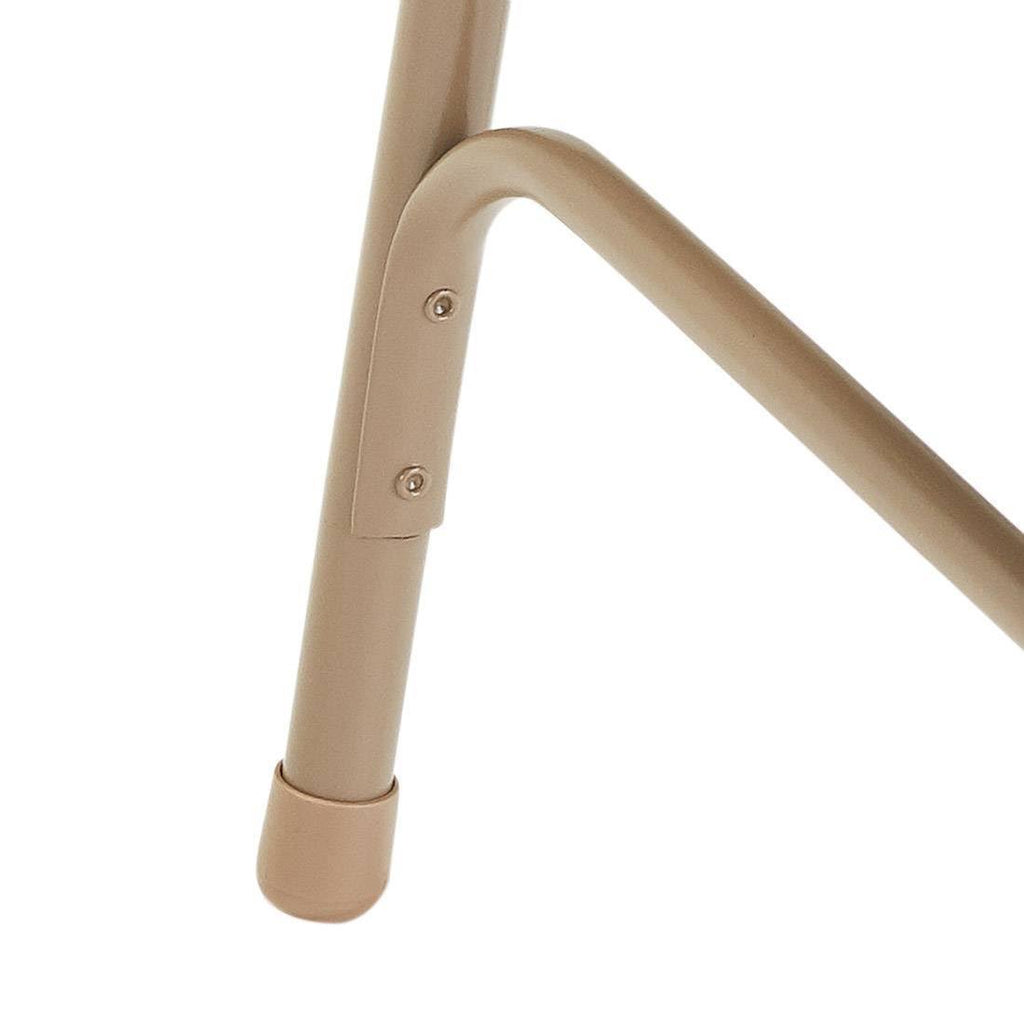 Beige Set of 4 All Steel Folding Chairs P517027