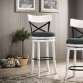 Set of 2 Swivel Barstools M389