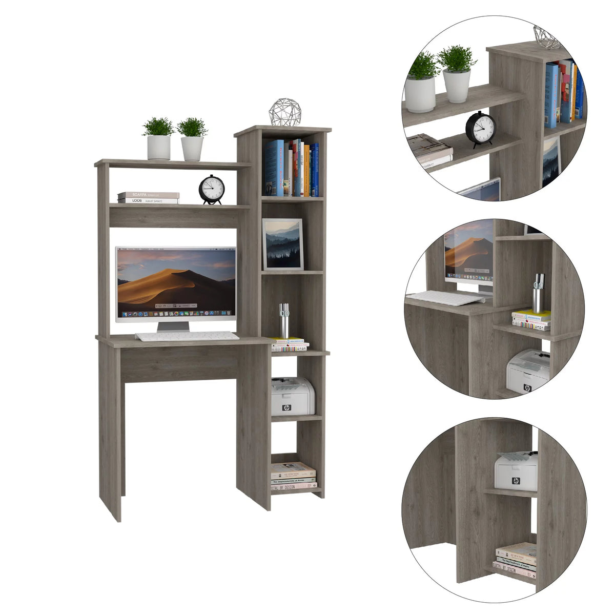 Light Gray Writing Desk H24519