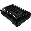 Black Compact Powered Subwoofer with Remote E5839