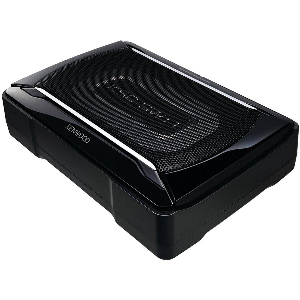 Black Compact Powered Subwoofer with Remote E5839