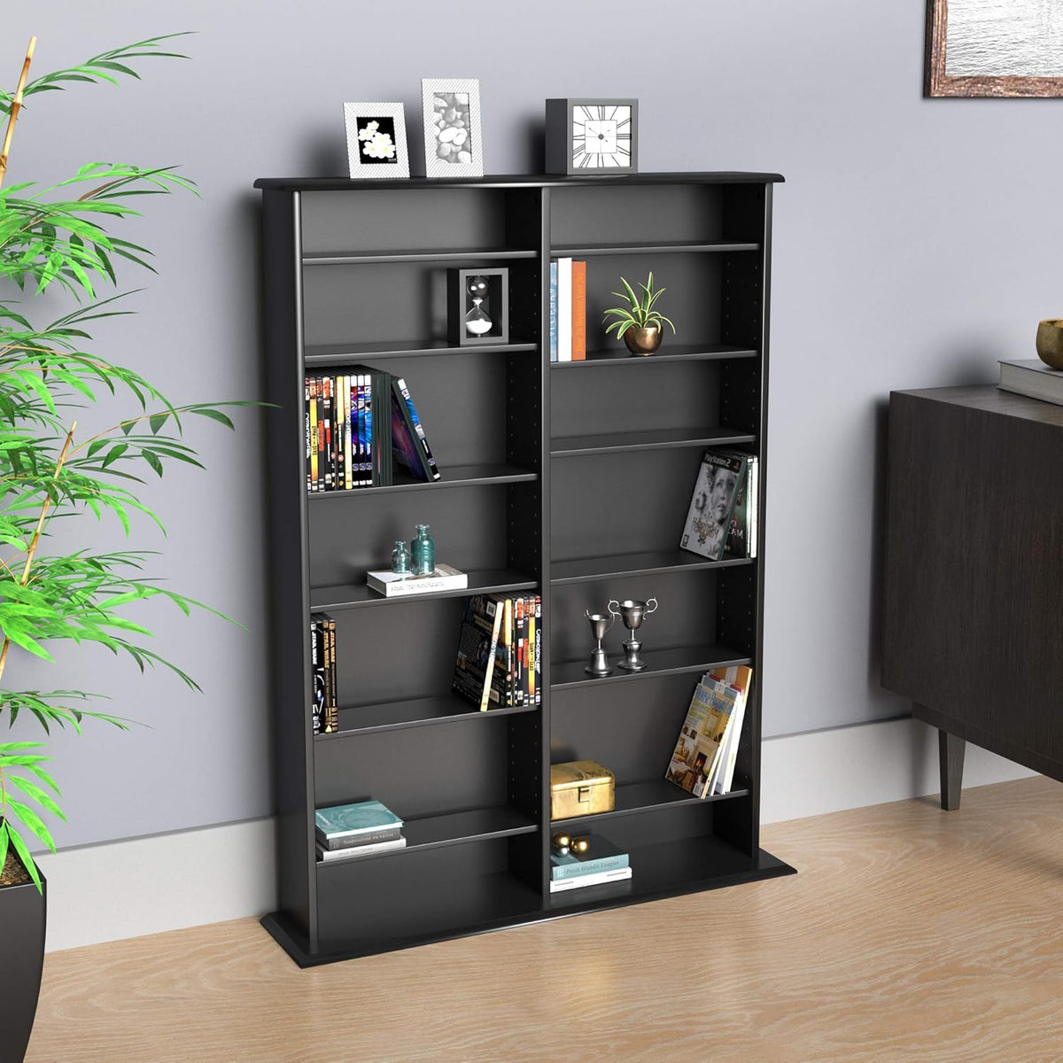 Black Wall Storage Cabinet B5159
