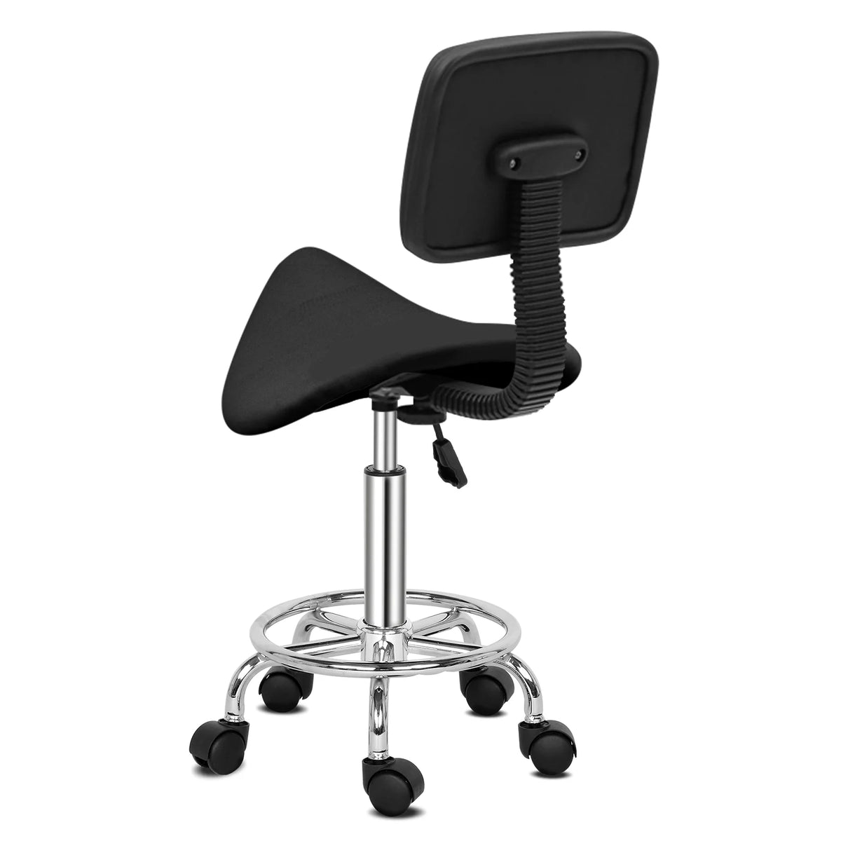 Adjustable Rolling Saddle Stool V70275
