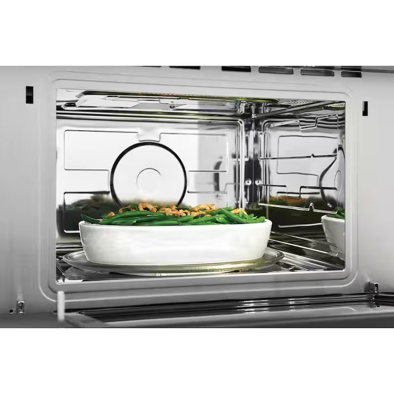 30 in. 1.6 cu. ft. Stainless Steel Built-In Microwave Oven J433