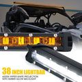 38" Single Row 180W LED Light Bar with Amber Backlight L4684