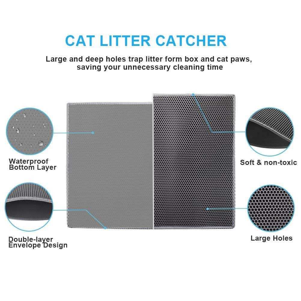 Cat Litter Mat Double Layer Waterproof L5112
