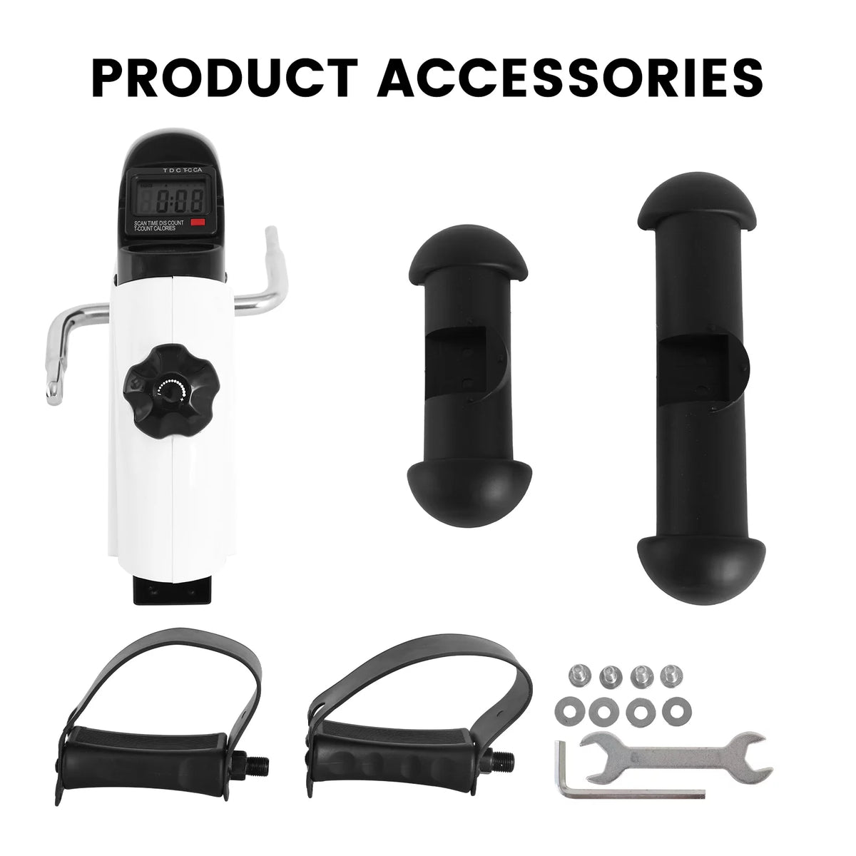 Under Desk Exercise Bike with LCD Screen V434