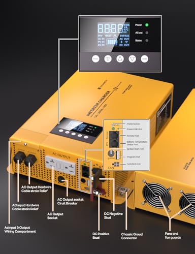 3000W 12V Pure Sine Wave Inverter Charger Y4416