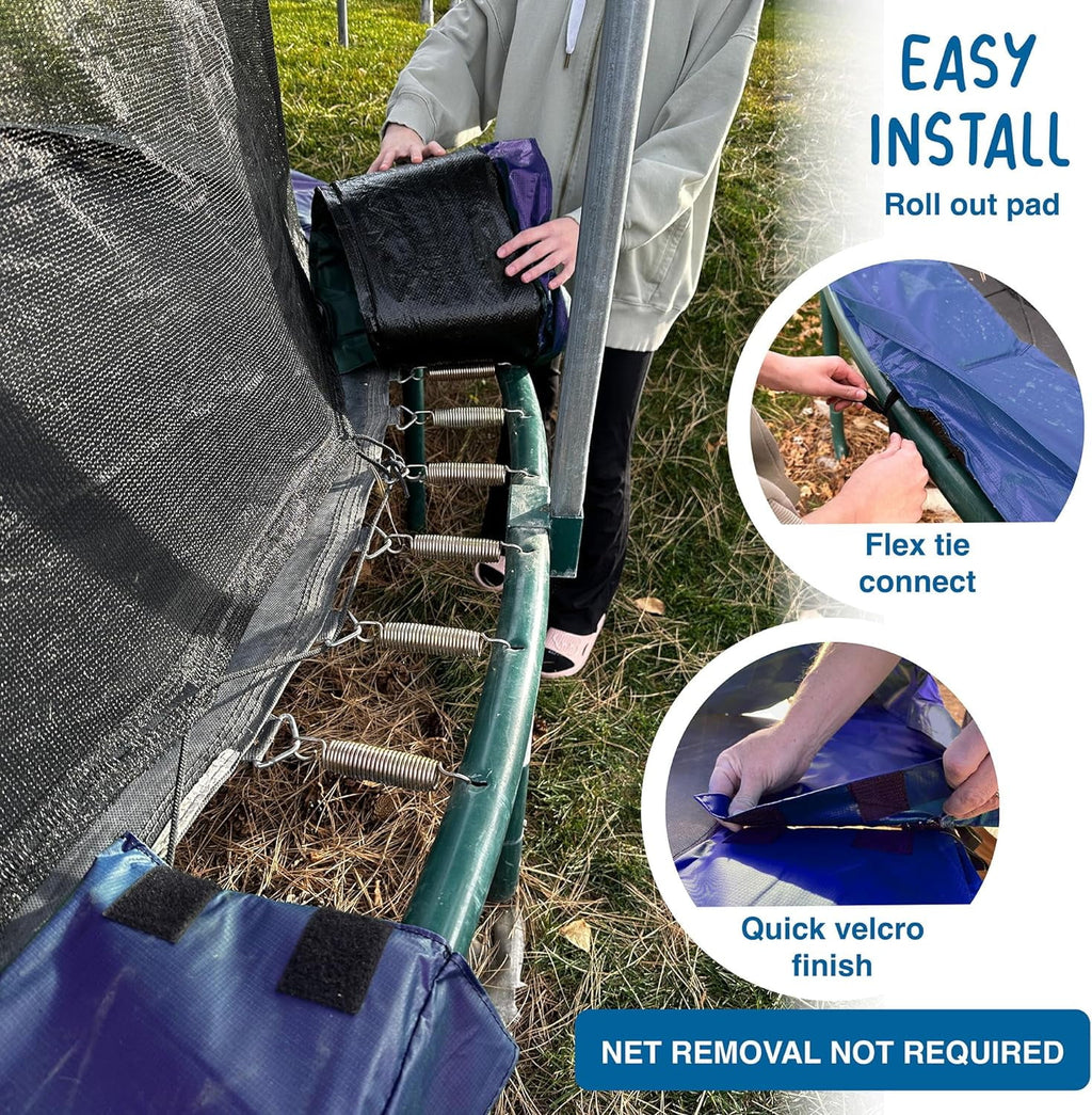Blue 15FT Trampoline Replacement Safety Pad D5799