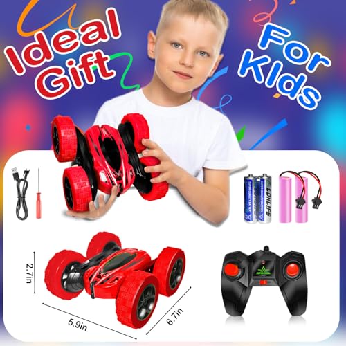 Remote Control Car 360 Flip 2.4Ghz Double-Sided Stunt Car N4089