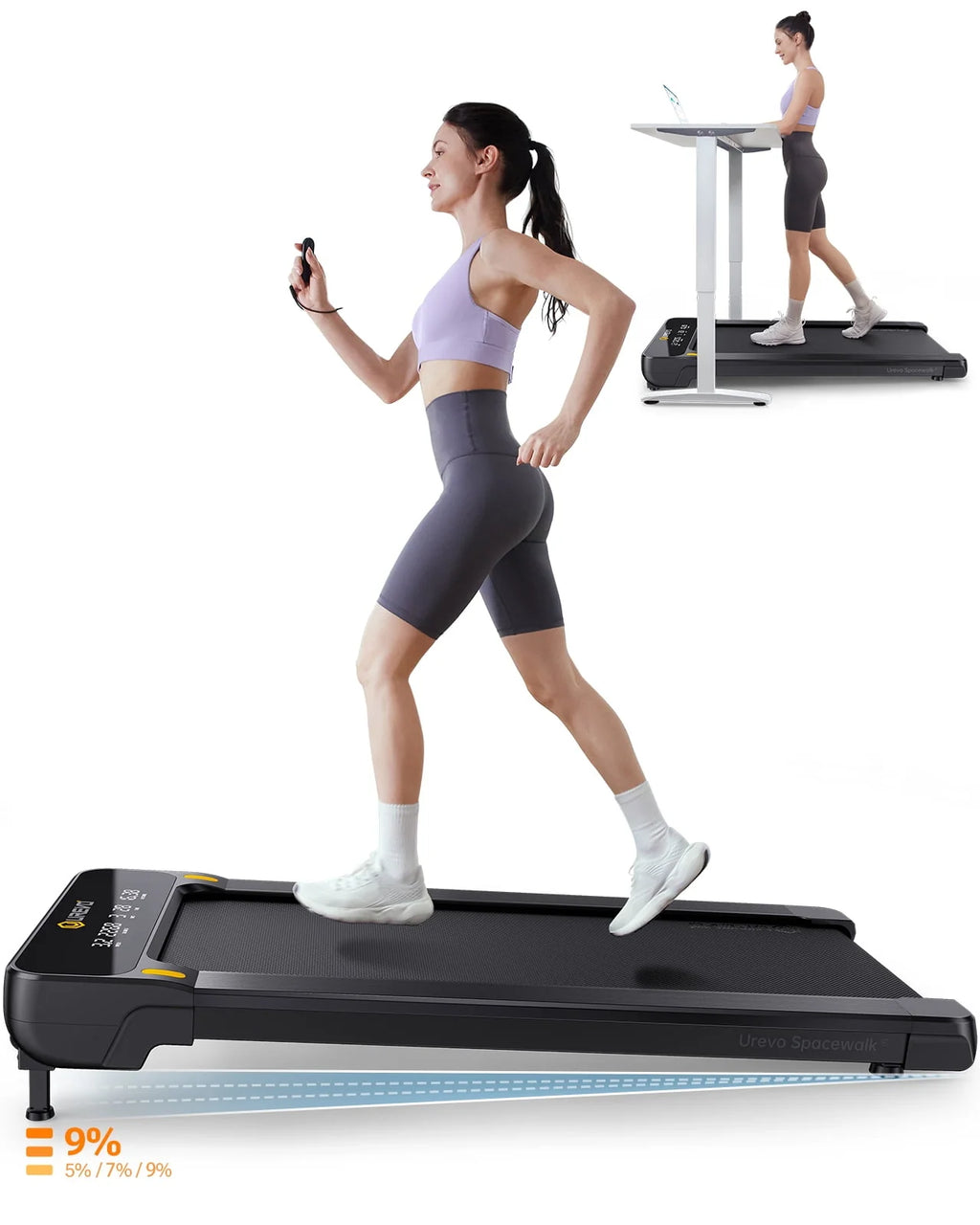Auto Incline Treadmill with APP & Remote Control T120624