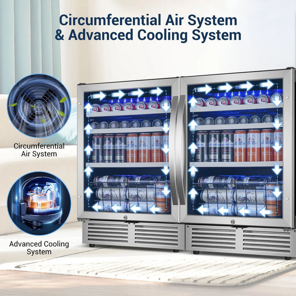 300 Can Beverage Refrigerator O826276
