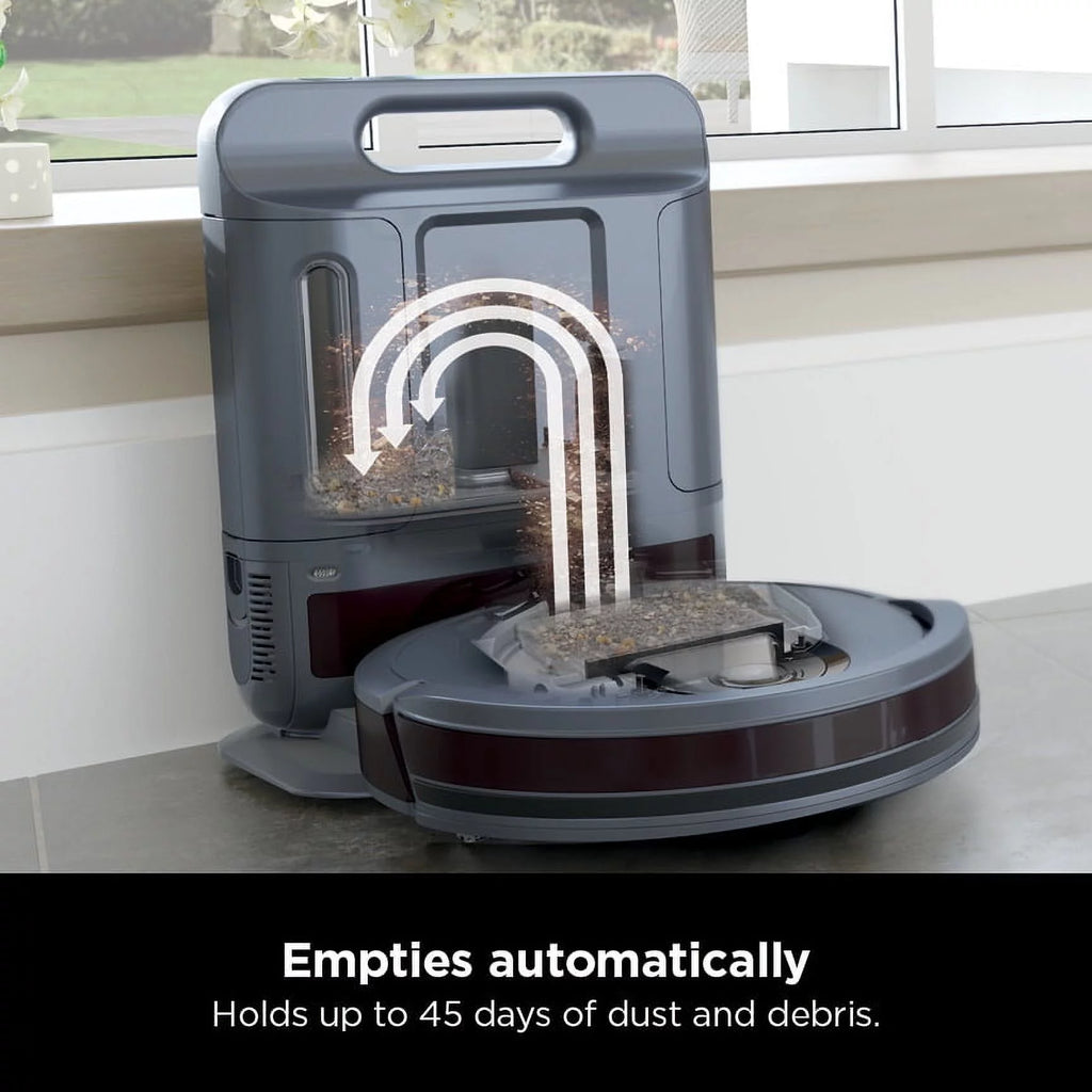 Wi-Fi Connected Robot Vacuum with Self-Empty Base Z852578