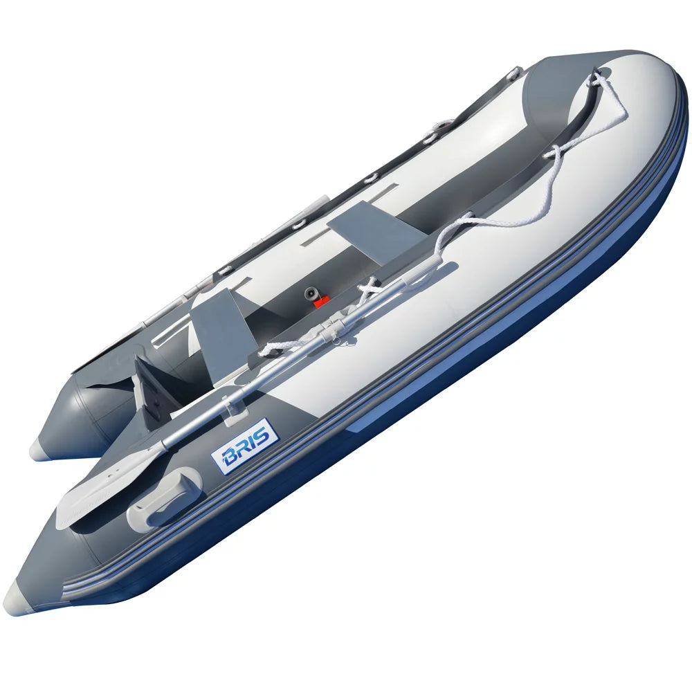 9.8 Ft Inflatable Boat with Aluminum Floor I552