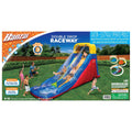 Inflatable Water Racing Slide with Climbing Wall S137