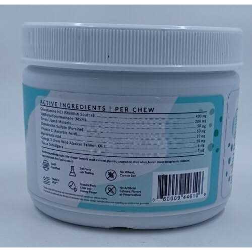 Chewable Dog Hip and Joint Supplement D325841