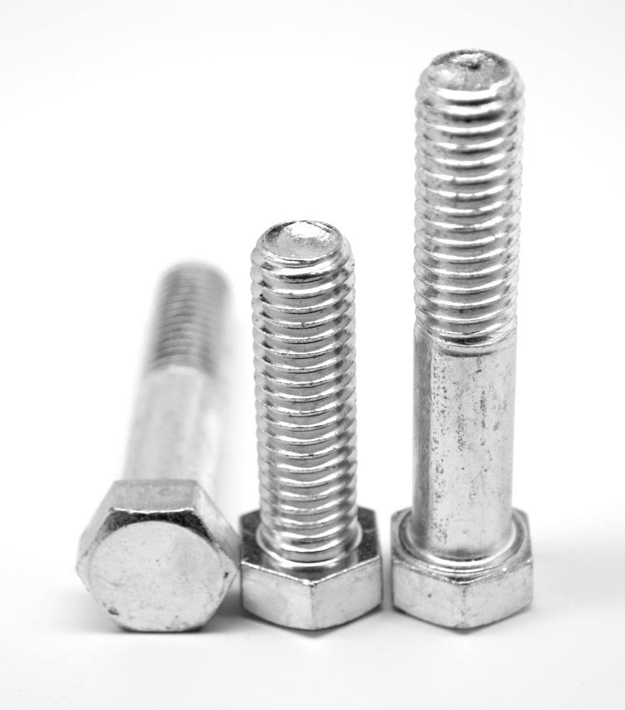 M24 x 3.00 x 110 mm Coarse Thread DIN 931 Hex Cap Screw Stainless Steel 316 H680559